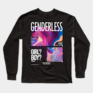 Genderqueer | Human Pride Long Sleeve T-Shirt